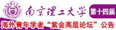 丰满的女人日逼视频南京理工大学第十四届海外青年学者紫金论坛诚邀海内外英才！